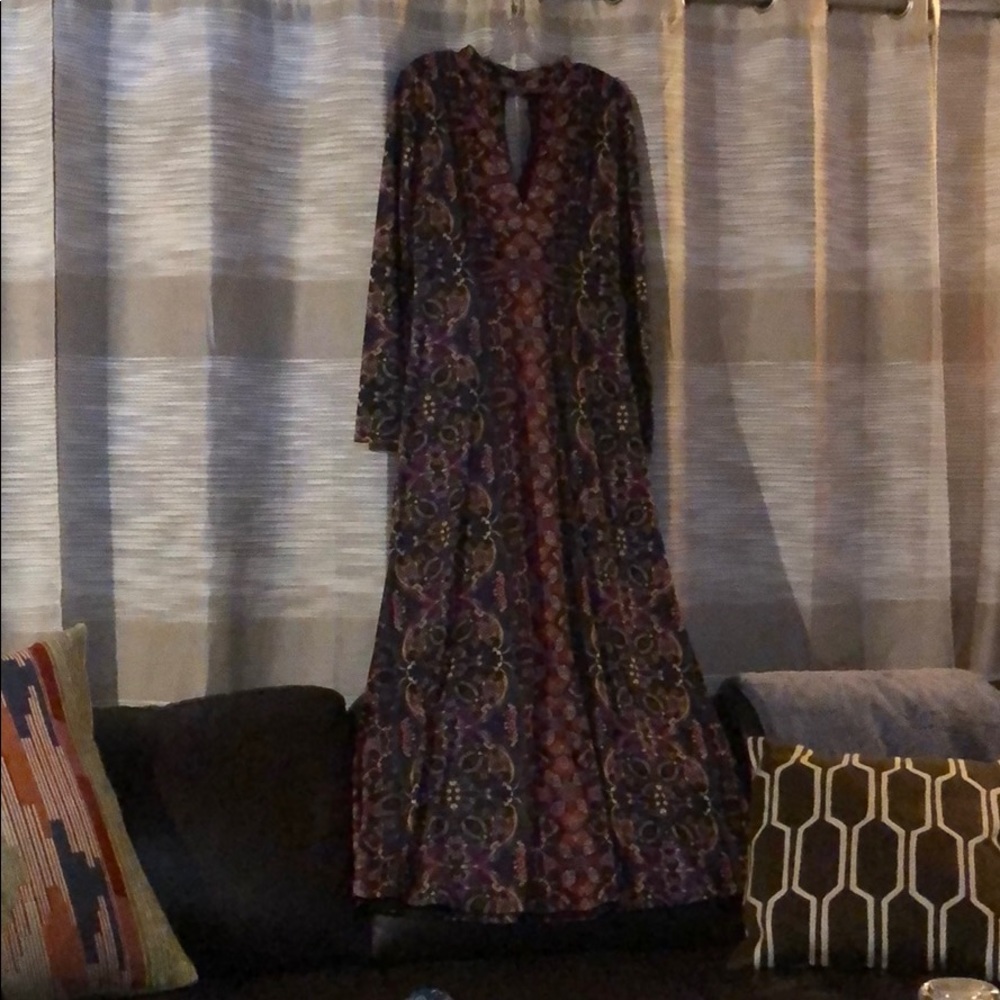 Free People Multi Color Dress